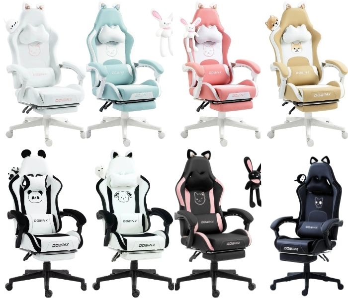 chaise gaming dowinx ls 6655 kawaii avis