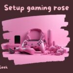 setup gaming rose accessoires pour une déco geek kawaii