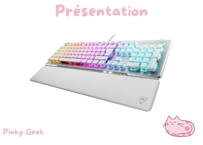 présentation du clavier turtle beach vulcan ii