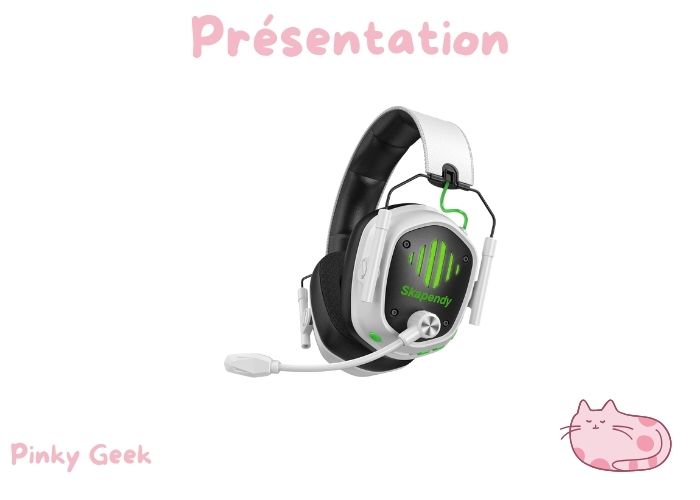 présentation casque de gaming skapendy vk81
