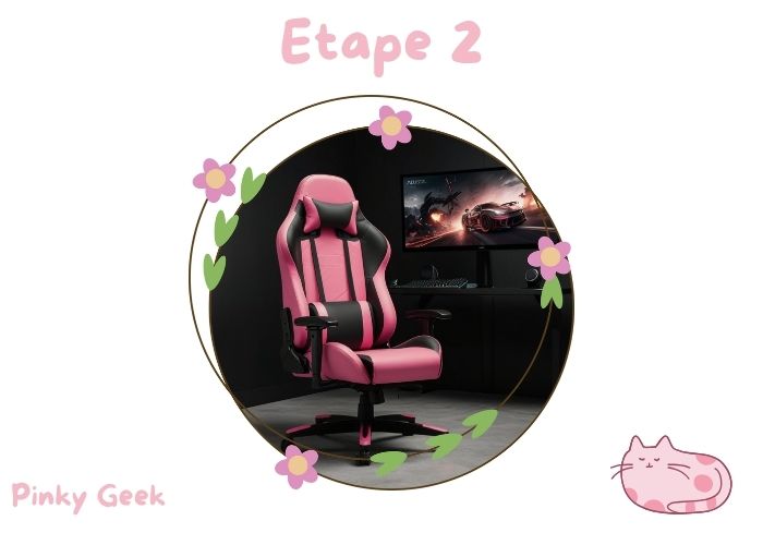 comment nettoyer sa chaise de gaming etape 2